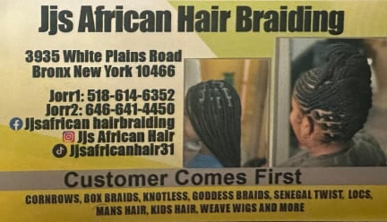 Hair Braiding in Bronx New York